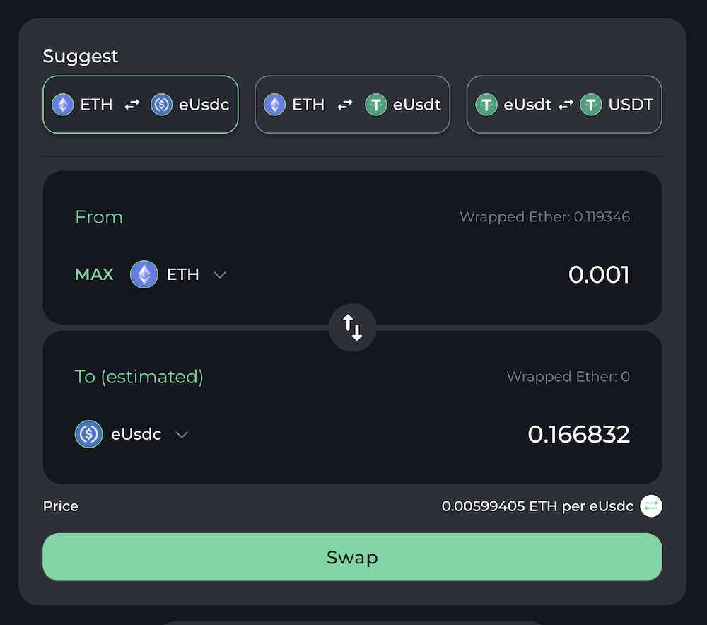 EchoDEX Swap