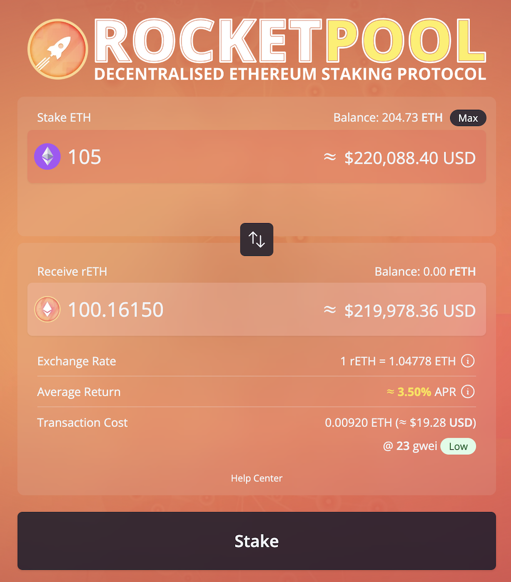 RocketPool Goerli