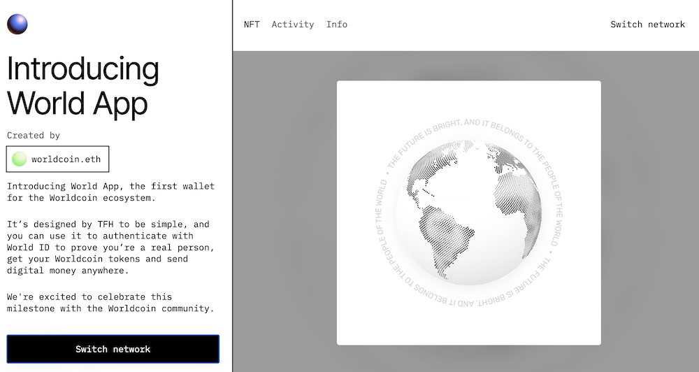 Worldcoin NFT