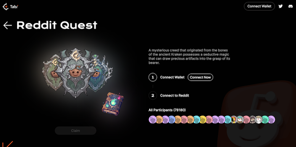 Tabi Reddit Quest