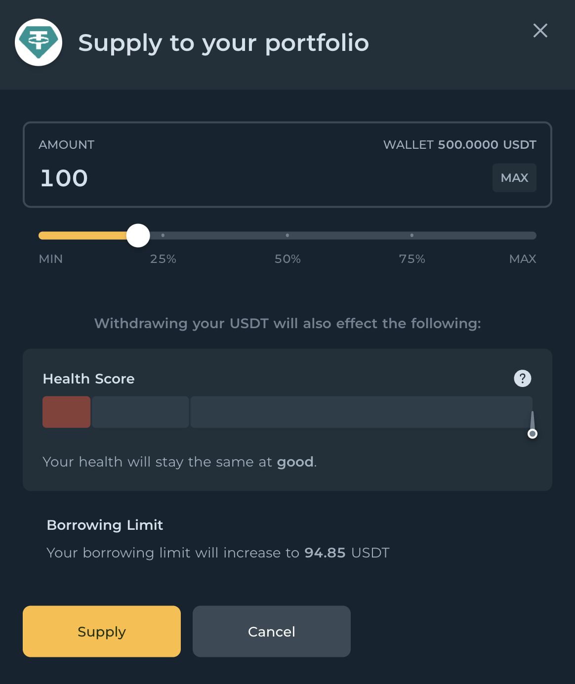 Ambit Finance supply