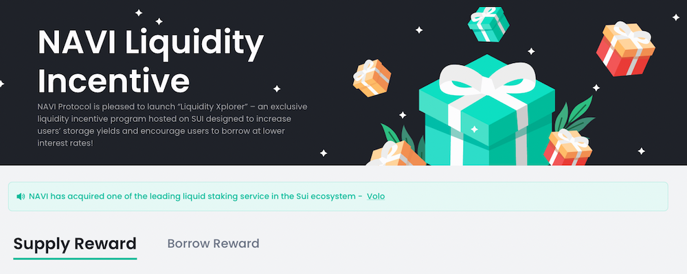 Navi Protocol Reward
