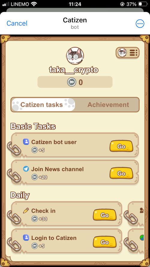 Catizen Quests