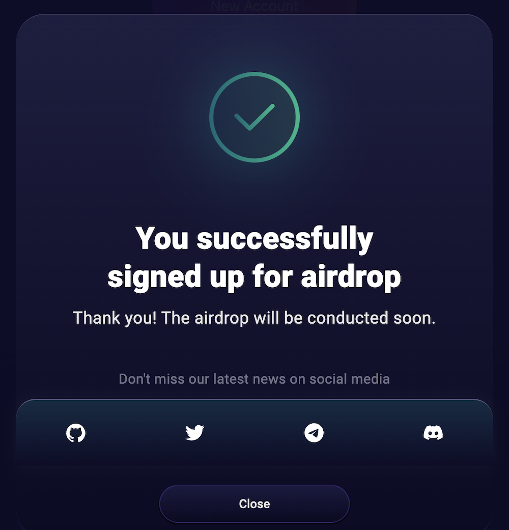 Pontem Wallet connect