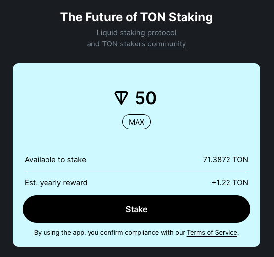 Tonstakers Stake