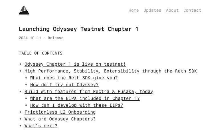 Ithaca Odyssey Chapter1