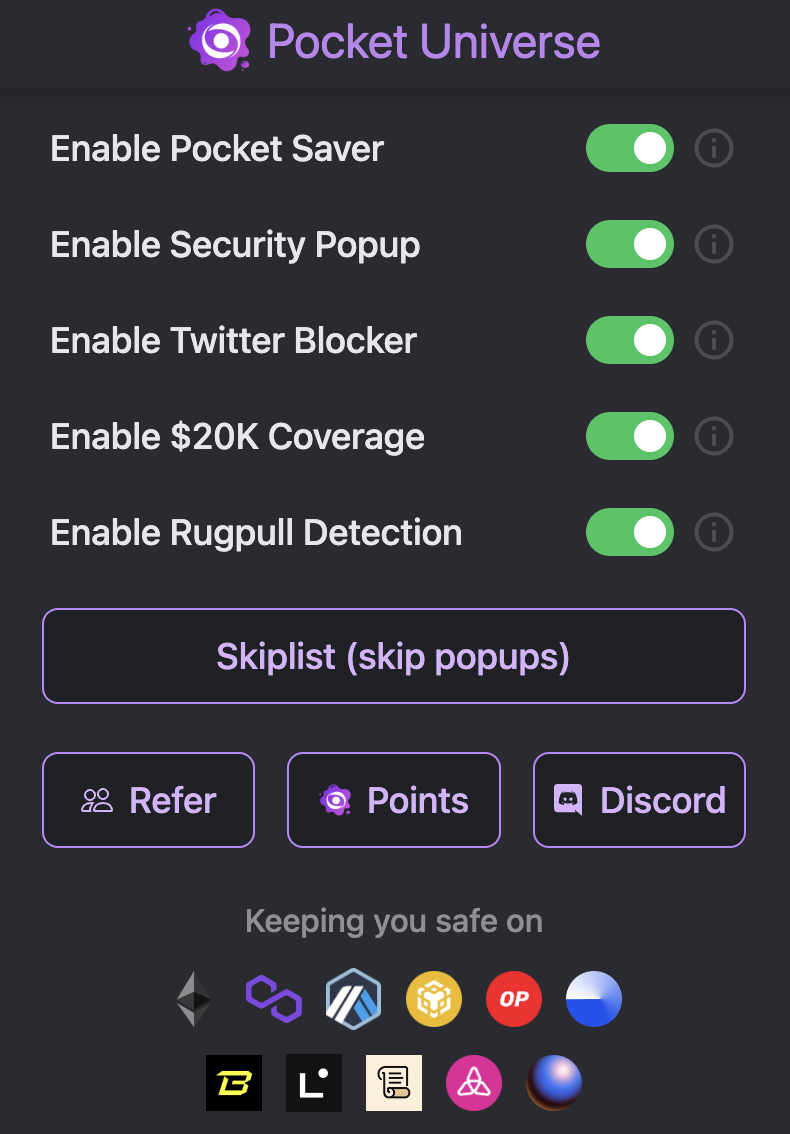 Pocket Universe Setting