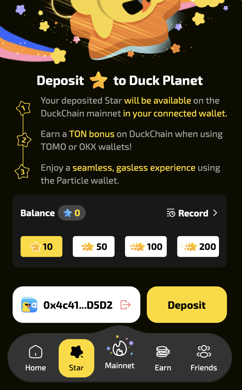DuckChain Star