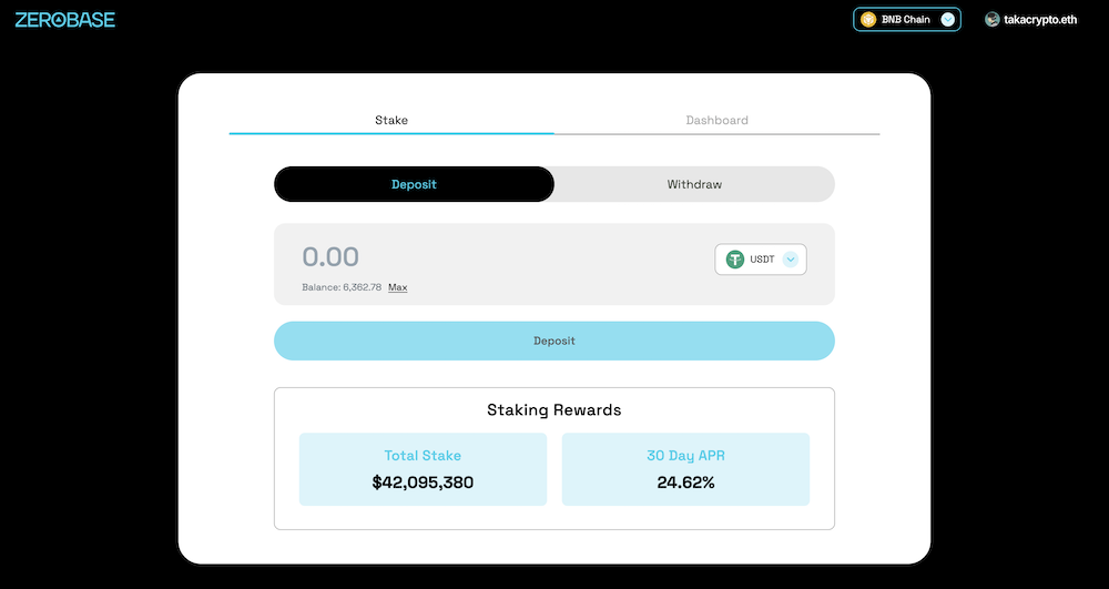 ZEROBASE Staking