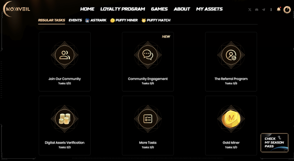 Moonveil Task
