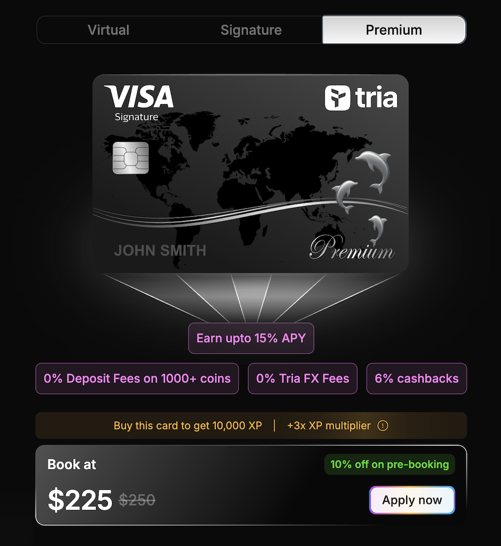 Tria Premium Card