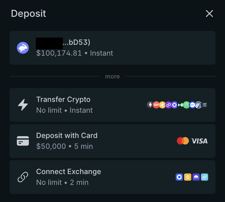 Ethereal USDe Deposit