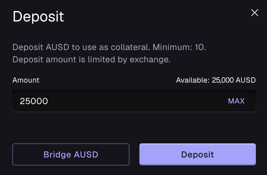 Perpl Deposit