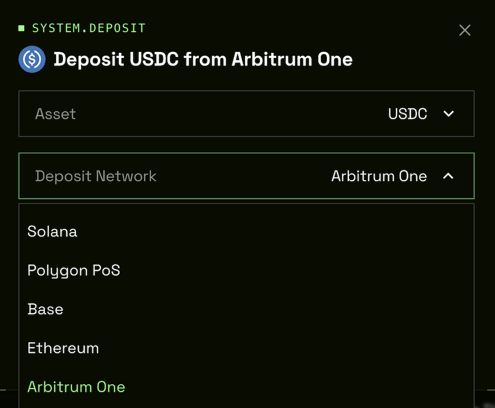 TxFlow Deposit